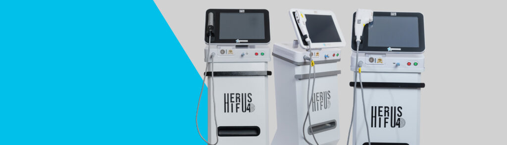 Ultrassom Microfocado Herus HIFU: Tipos de Aplicadores